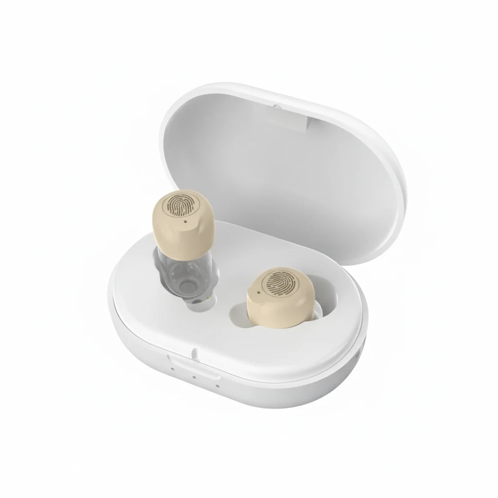 Cleartone Bluetooth Hearing Amplifier with Magnetic Charging Case